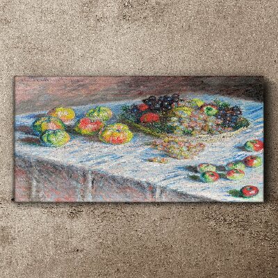 Still life with fruit Print on canvas