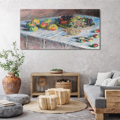 Still life with fruit Print on canvas