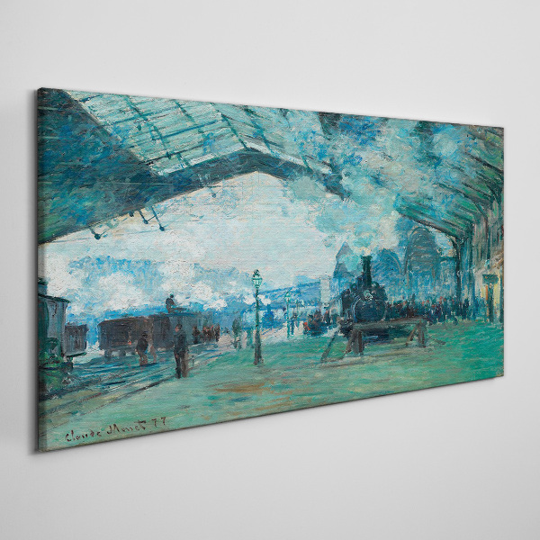 Paris Railway Station Canvas wall art