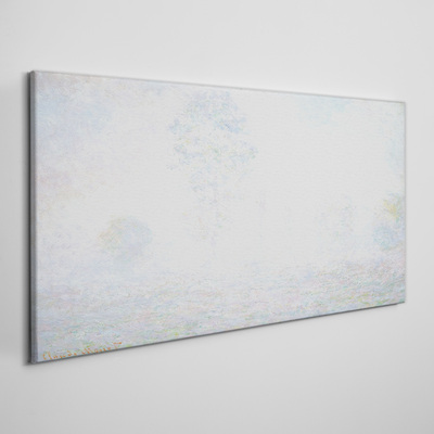 Misty landscape Canvas wall art