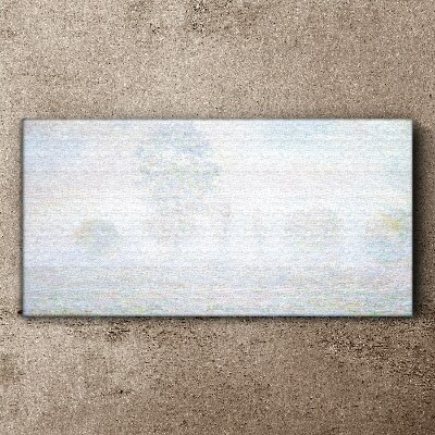 Misty landscape Canvas wall art