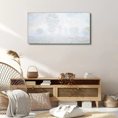 Misty landscape Canvas wall art