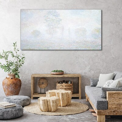 Misty landscape Canvas wall art