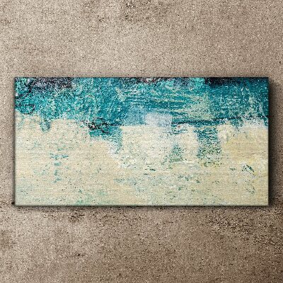 The sea in shades of blue Canvas wall art