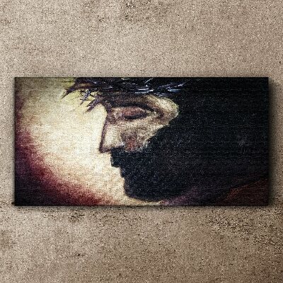 Portrait with a Crown of Thorns Print on canvas