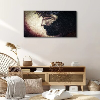 Portrait with a Crown of Thorns Print on canvas