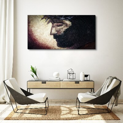 Portrait with a Crown of Thorns Print on canvas