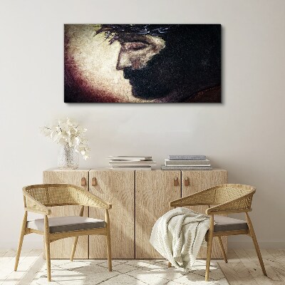 Portrait with a Crown of Thorns Print on canvas