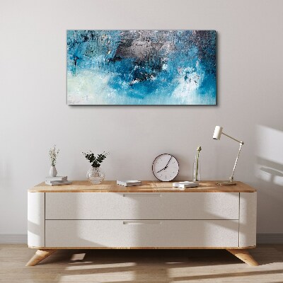 Oceanic reflections Canvas wall art