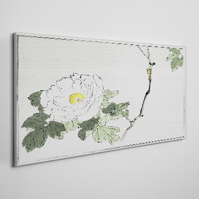Floral harmony Canvas wall art