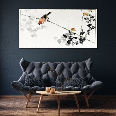 Animal bird sparrow Canvas print