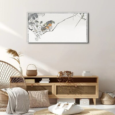 Birds on a branch Canvas wall art