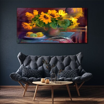 Flowers plants Canvas print