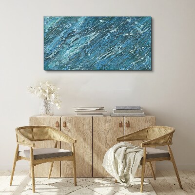 Ocean reflections Print on canvas