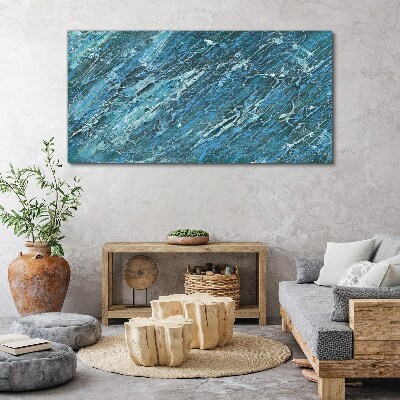 Ocean reflections Print on canvas