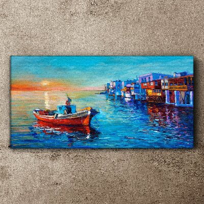 Sea ​​sunset Canvas print