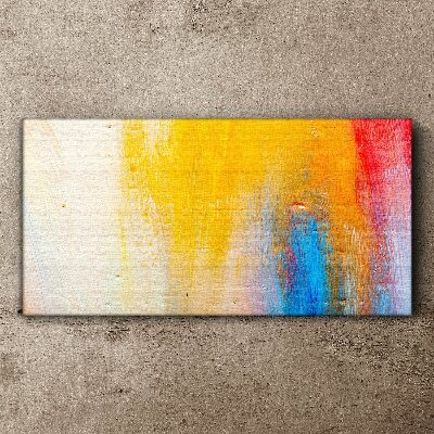 Colorful abstraction on a white background Print on canvas
