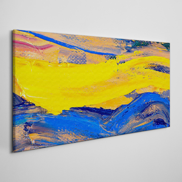 The colors of the sky and sea Canvas wall art