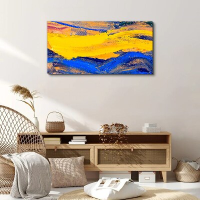 The colors of the sky and sea Canvas wall art