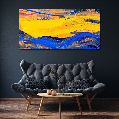 The colors of the sky and sea Canvas wall art