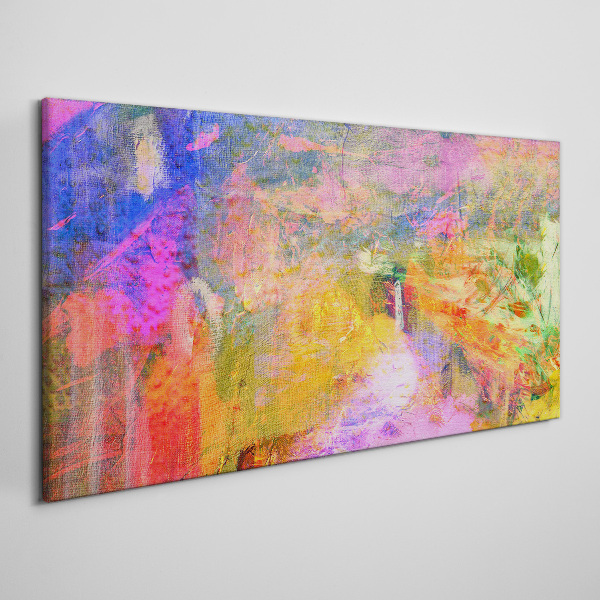 Colorful abstract landscape Print on canvas