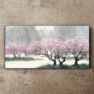 Spring blooming Print on canvas