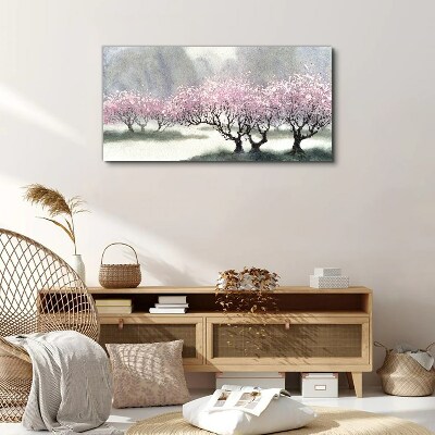 Spring blooming Print on canvas