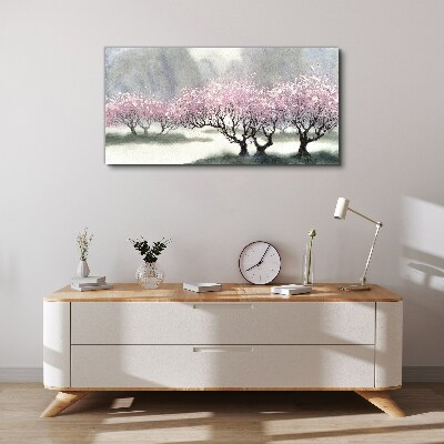 Spring blooming Print on canvas