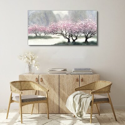 Spring blooming Print on canvas