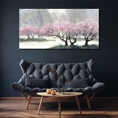 Spring blooming Print on canvas