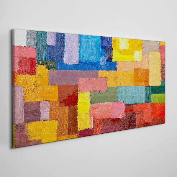 Colorful abstract compositions Canvas wall art