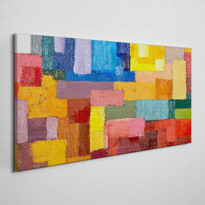 Colorful abstract compositions Canvas wall art