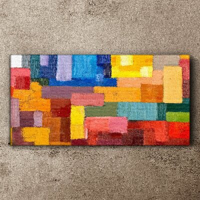 Colorful abstract compositions Canvas wall art