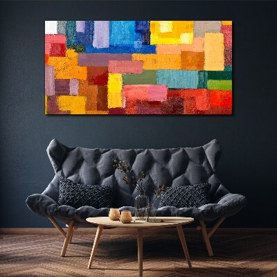 Colorful abstract compositions Canvas wall art