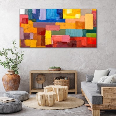 Colorful abstract compositions Canvas wall art
