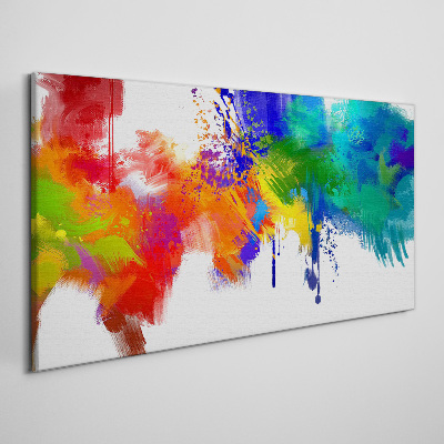 A colorful explosion of emotions Print on canvas