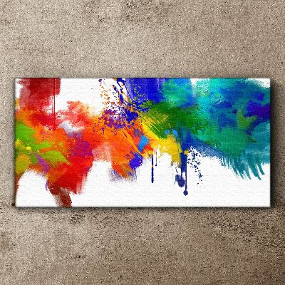 A colorful explosion of emotions Print on canvas
