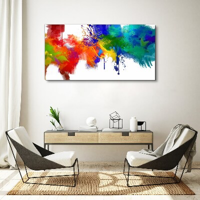 A colorful explosion of emotions Print on canvas