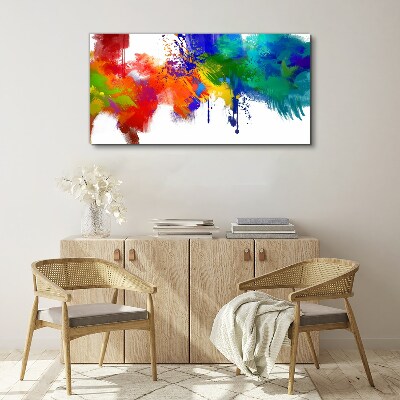 A colorful explosion of emotions Print on canvas