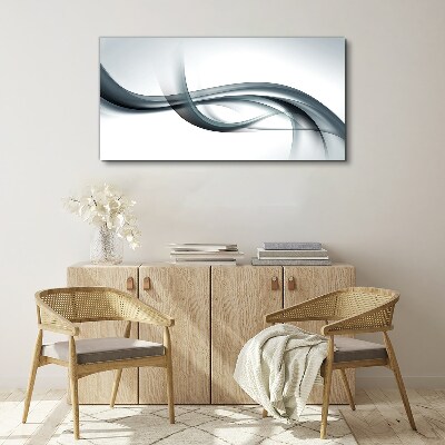 Modern modern waves Canvas print