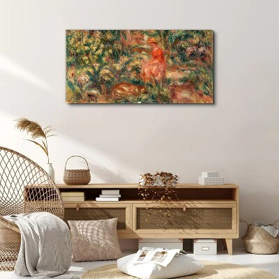 Summer Afternoon in the Garden Canvas wall art