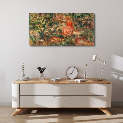Summer Afternoon in the Garden Canvas wall art