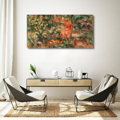 Summer Afternoon in the Garden Canvas wall art