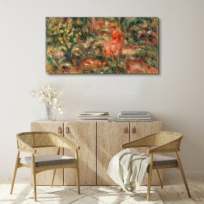 Summer Afternoon in the Garden Canvas wall art