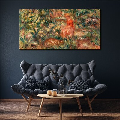 Summer Afternoon in the Garden Canvas wall art