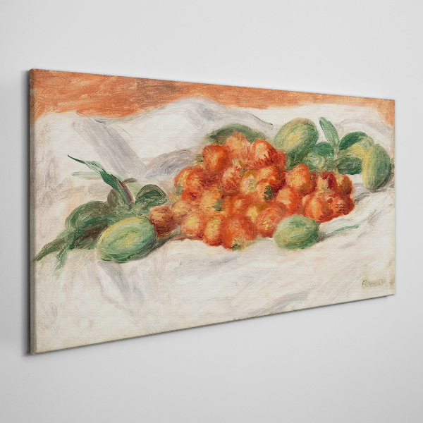 Fruit bouquet on a white background Print on canvas