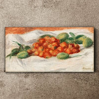 Fruit bouquet on a white background Print on canvas