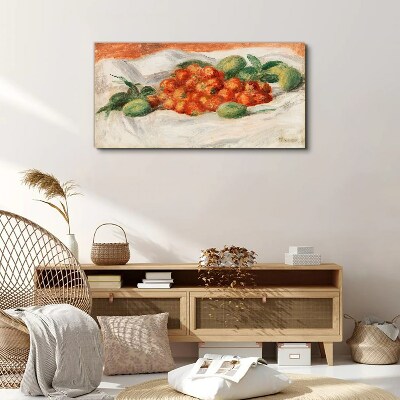 Fruit bouquet on a white background Print on canvas