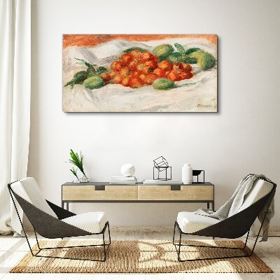 Fruit bouquet on a white background Print on canvas