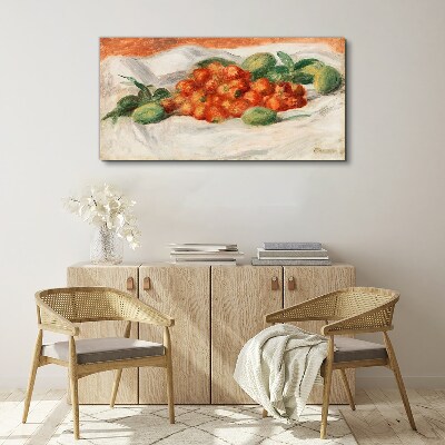 Fruit bouquet on a white background Print on canvas